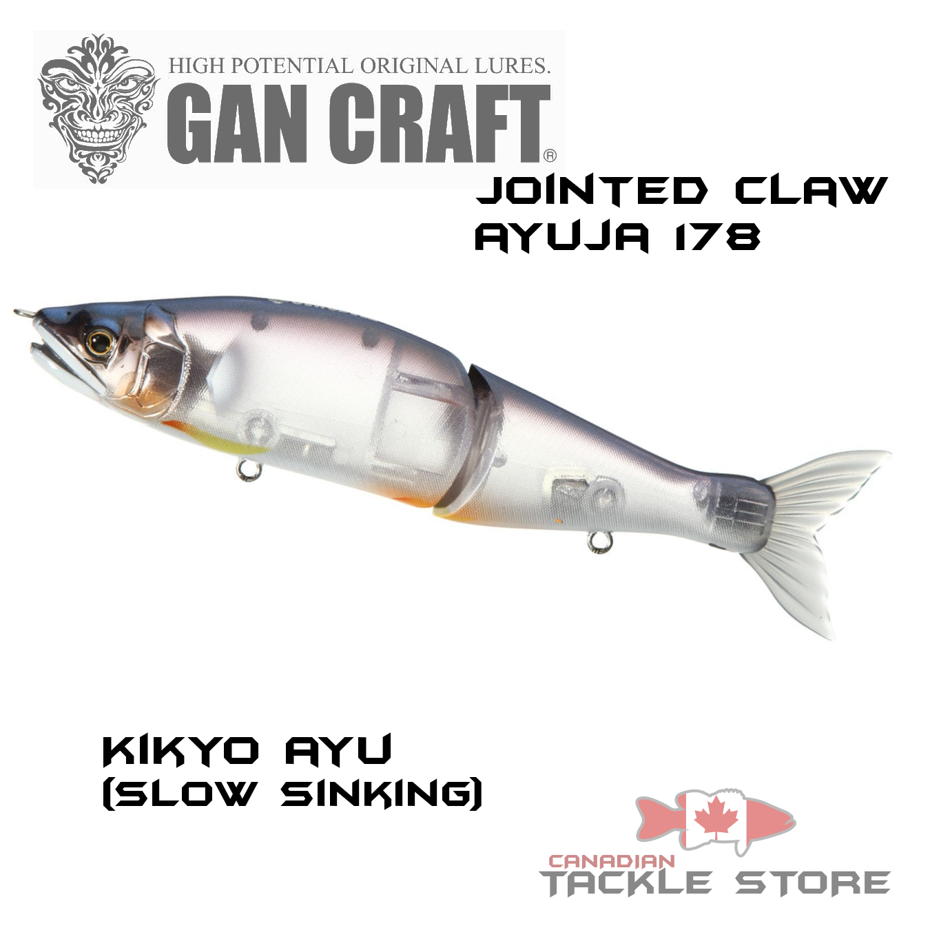 GAN CRAFT / JOINTED CLAW 178 (FLOATING)