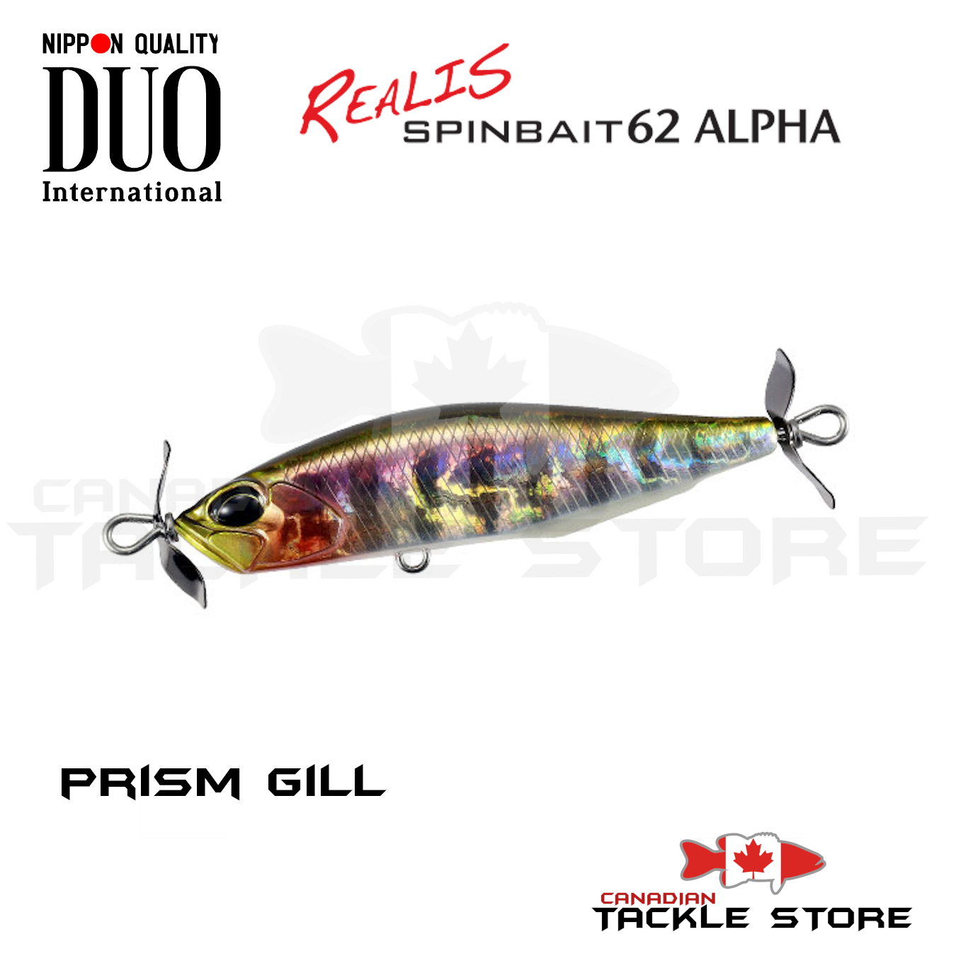 Lures in Motion: Realis Spinbait 62 Alpha 