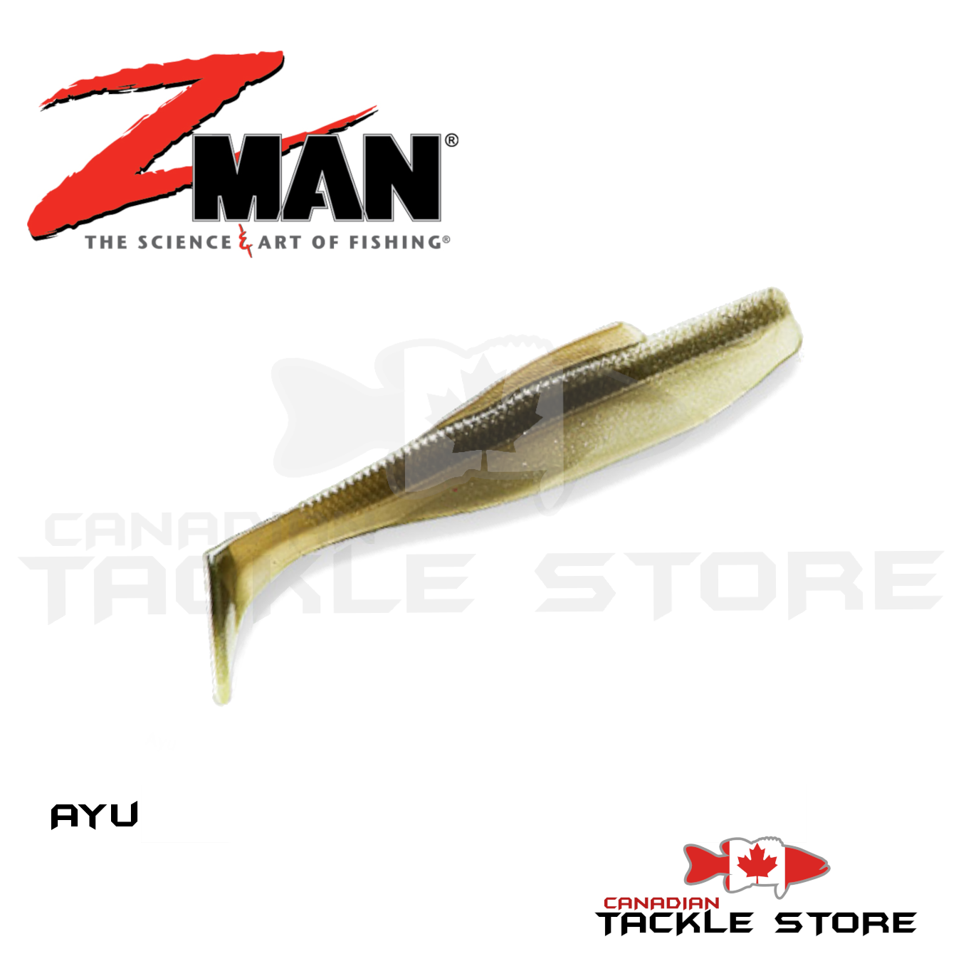 Z-Man HerculeZ Top Hook Soft Swimbait 5  Gold Rush - Tackle Depot