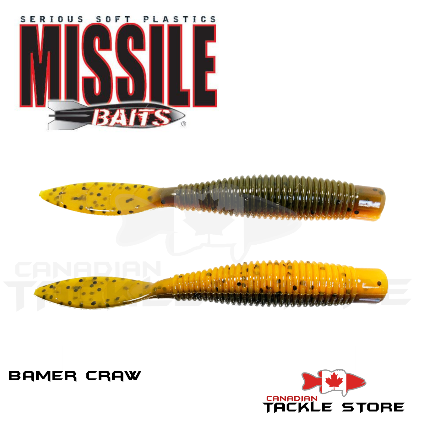 Missile Baits Quiver Worm - TackleDirect