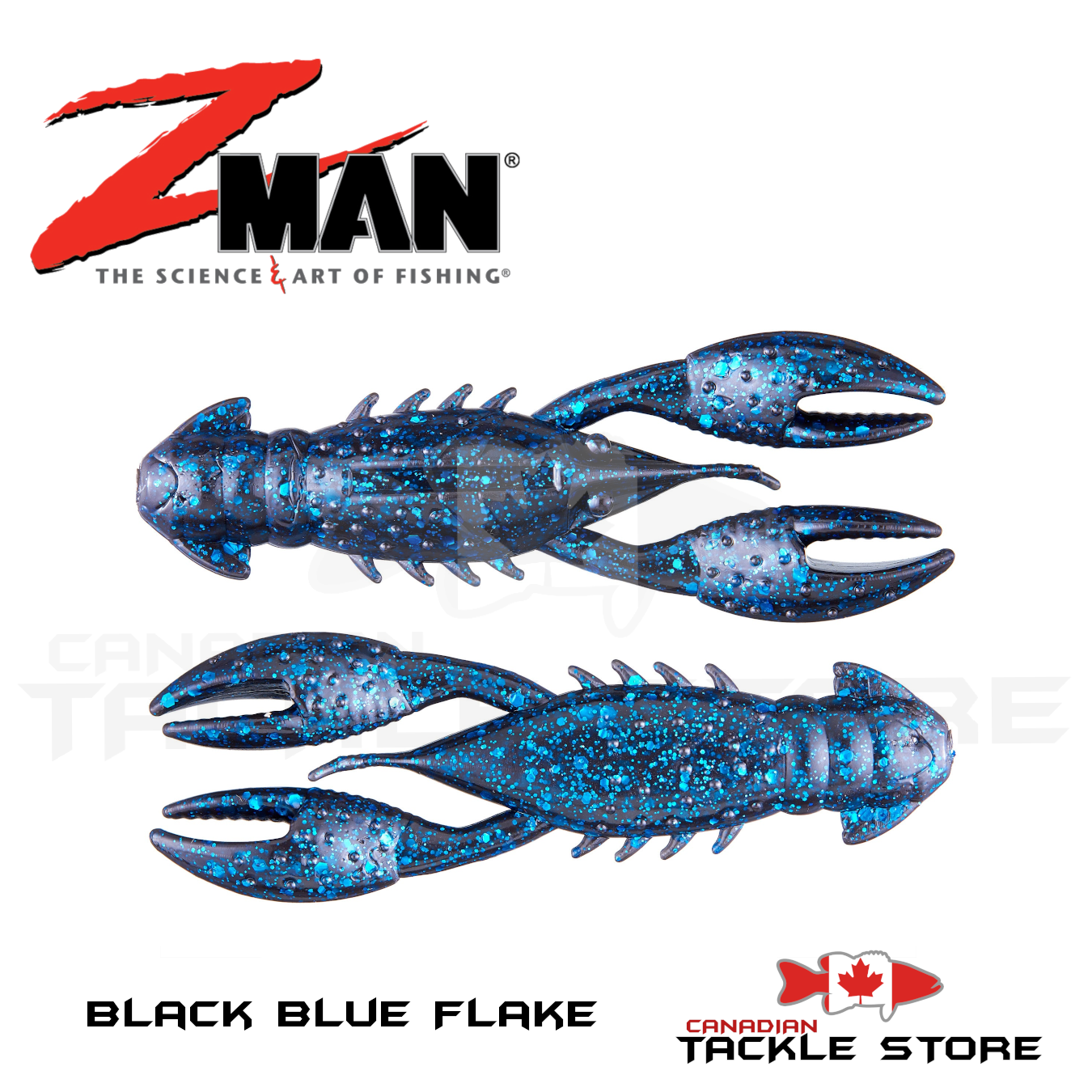 Z-Man TRD Crawz 2.5 Hot Craw 6 Pack