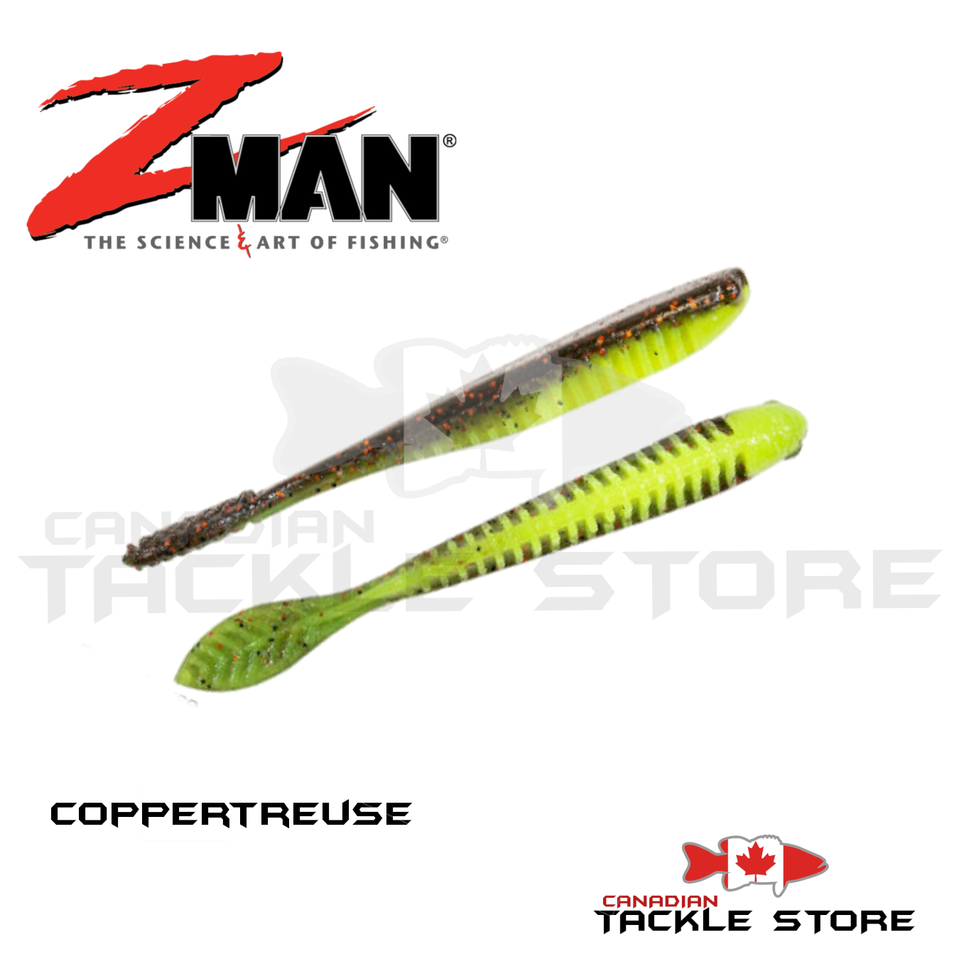 Z Man Trick ShotZ 3 1/2 inch Dropshot Bait 6 pack — Discount Tackle