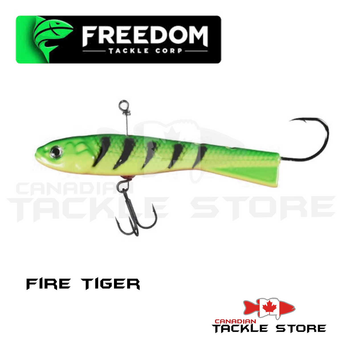 Freedom Tackle Freedom Flash 5/32 oz Fire Tiger - Bronson