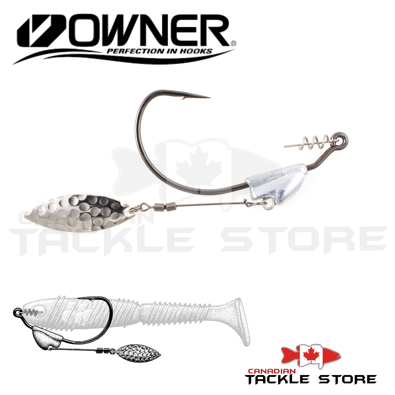 Owner Twistlock Hook Size 6/0
