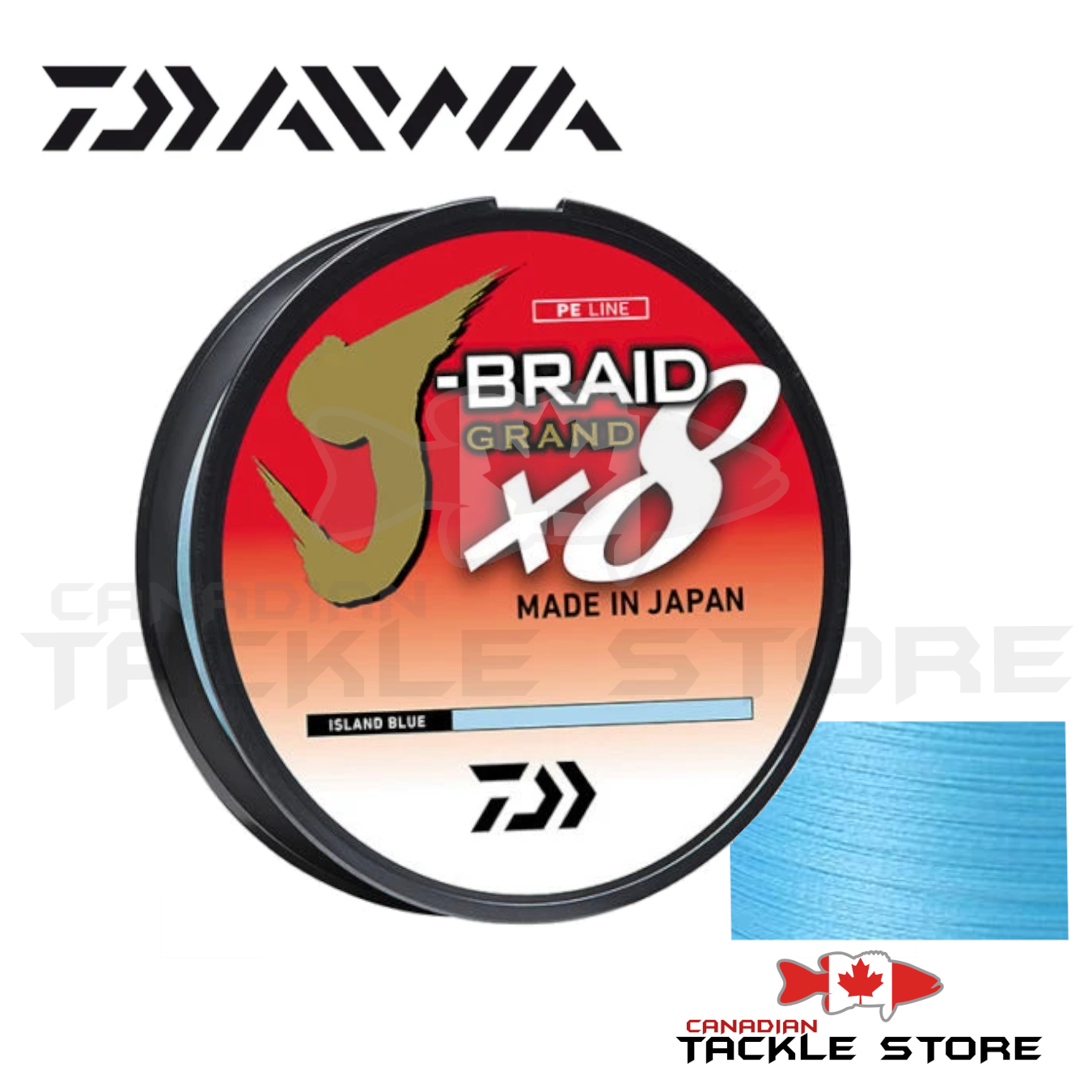 Daiwa J-Braid X8  Bass Stop - The Bassfishing Boutique
