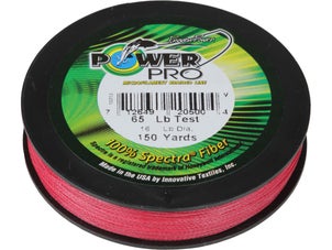 Power Pro 21100050100V Fiber Fishing Line, 5 lb/100 yd, Red