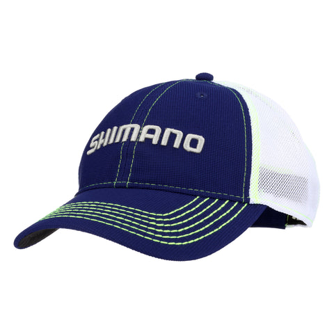 YAMAHA Pro Fishing Men's Blue & White Logo Tournament Fishing Hat Cap