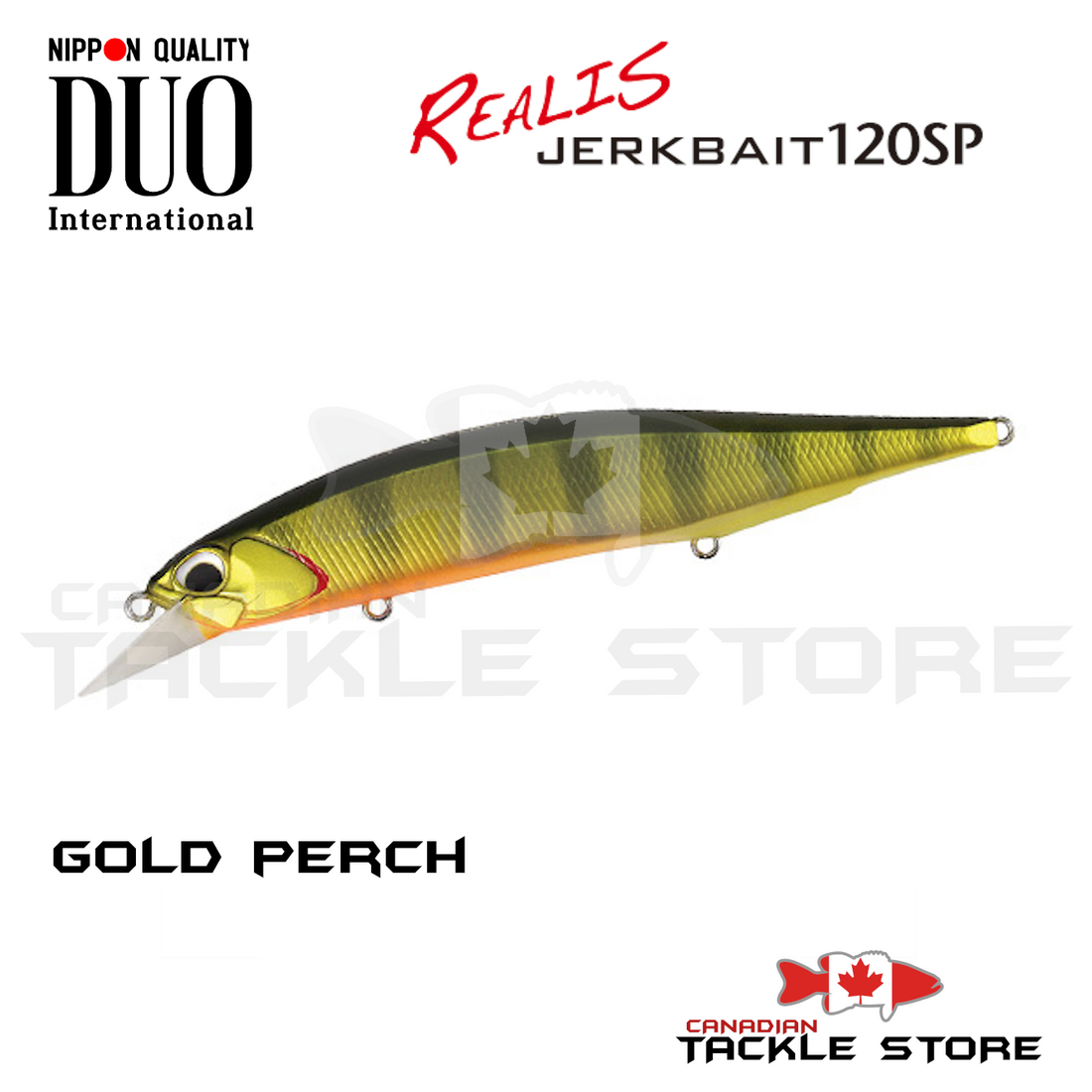 Duo Realis Jerkbait 120SP – Canadian Tackle Store