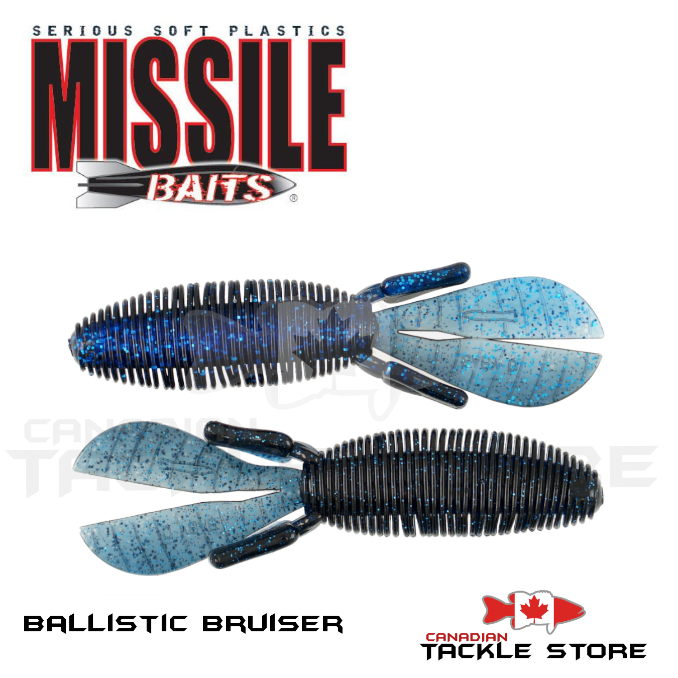Missile Baits The 48 Worm Bruiser Flash