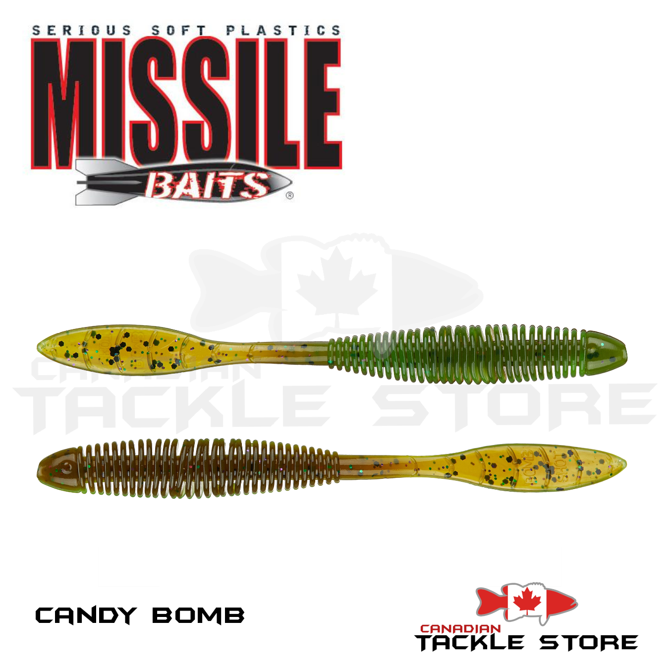 Missile Baits MBMMW4-PBJT Magic Worm PB&J Time 4in Fishing Lures (16 Pack)