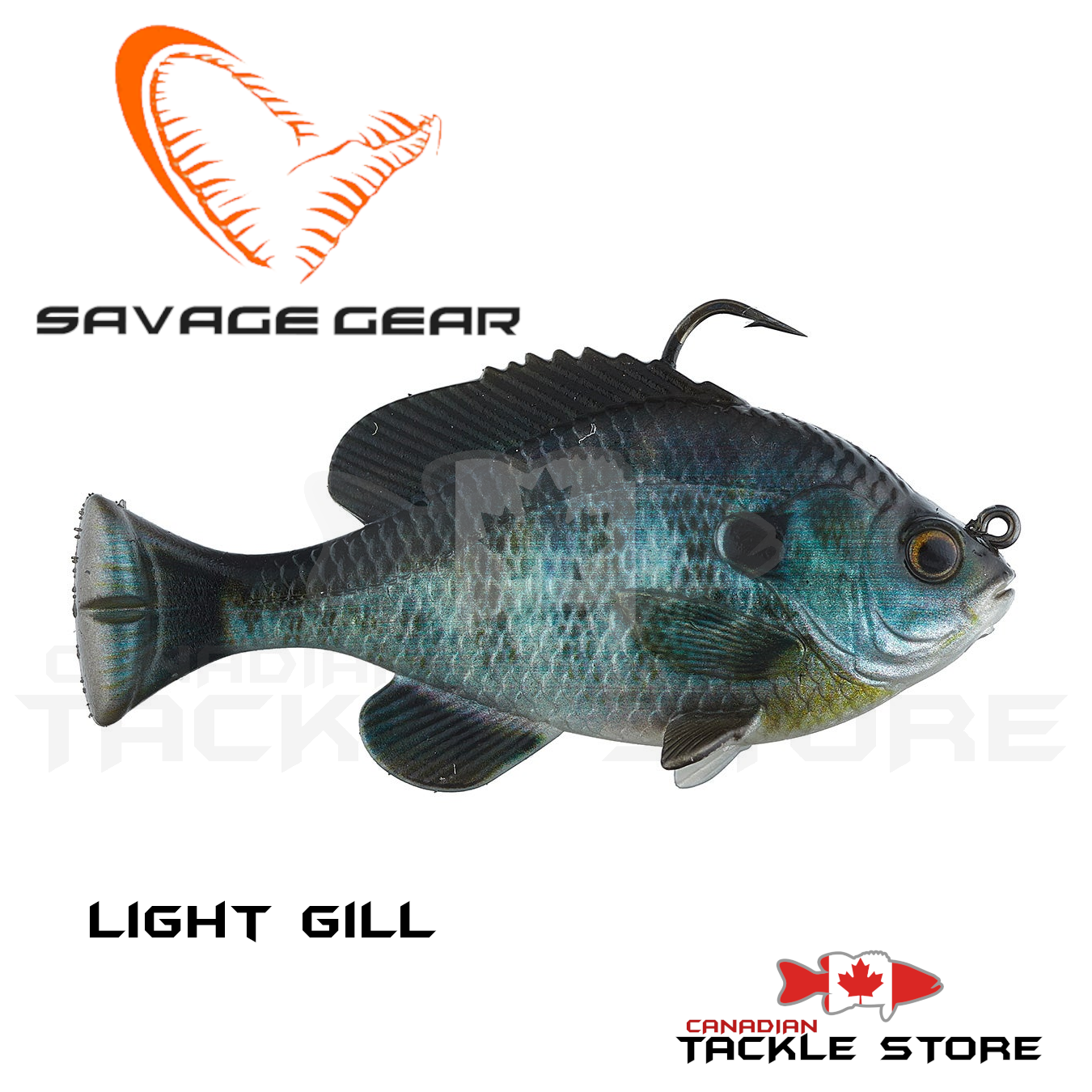 Savage Gear Pulse Tail Bluegill RTF Swimbaits - TackleDirect