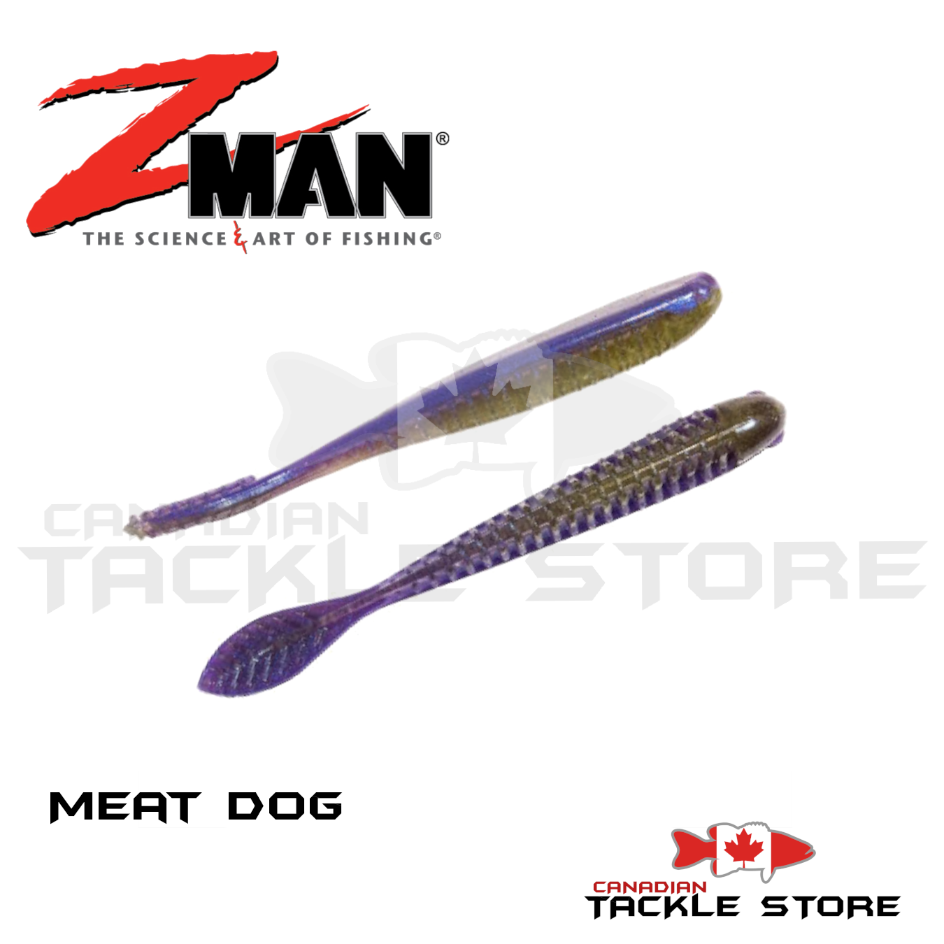 Z-Man TS35-320PK6 Trick Shotz Drop, Soft Plastic Lures -  Canada