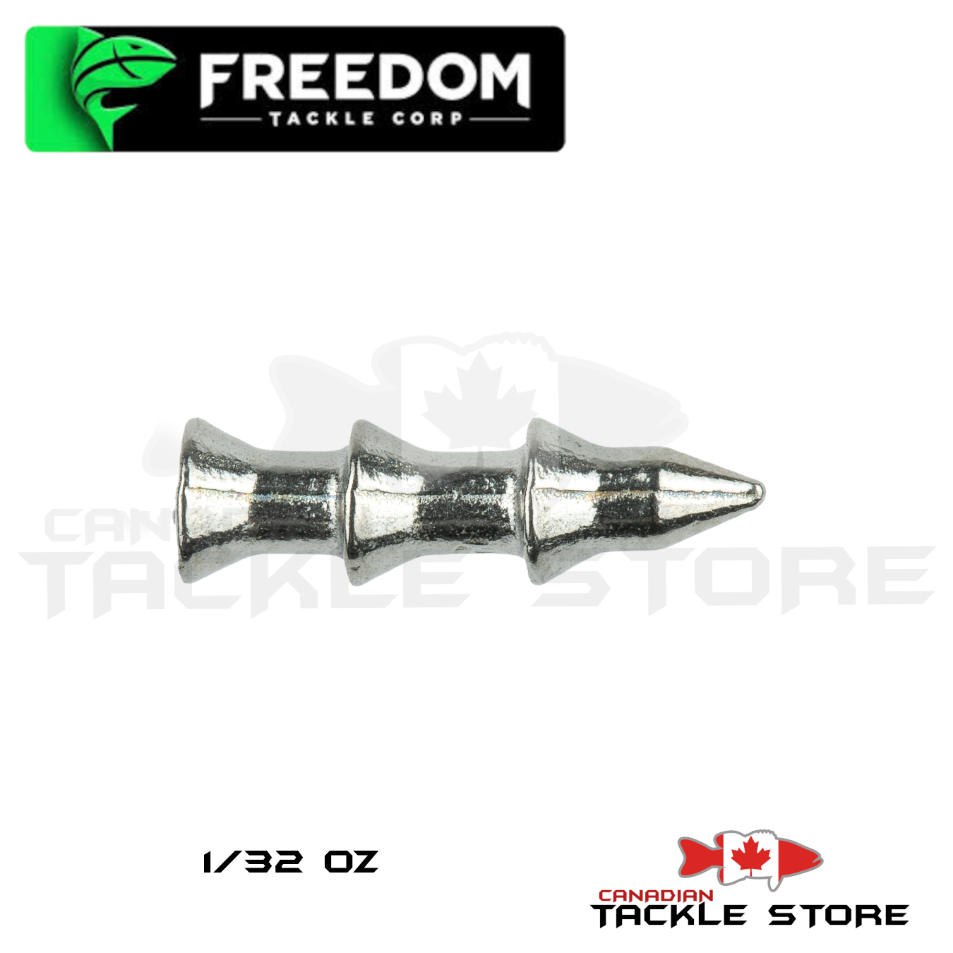 Freedom Tackle Tungsten Nail Weight – Canadian Tackle Store