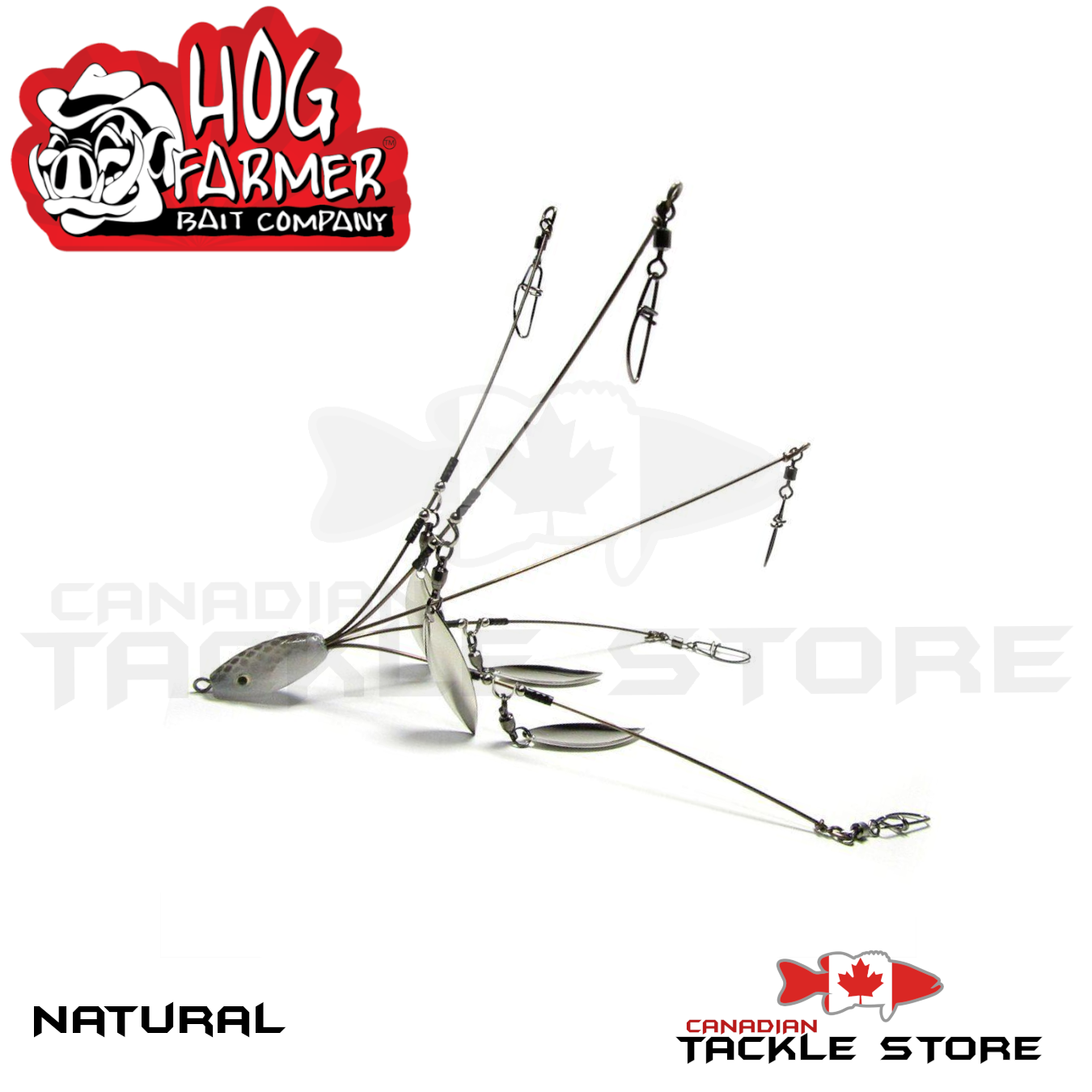 Booms Fishing TR1 Tokyo Rig Kit with Hooks, 4pack 1/2oz, Bait Rigs
