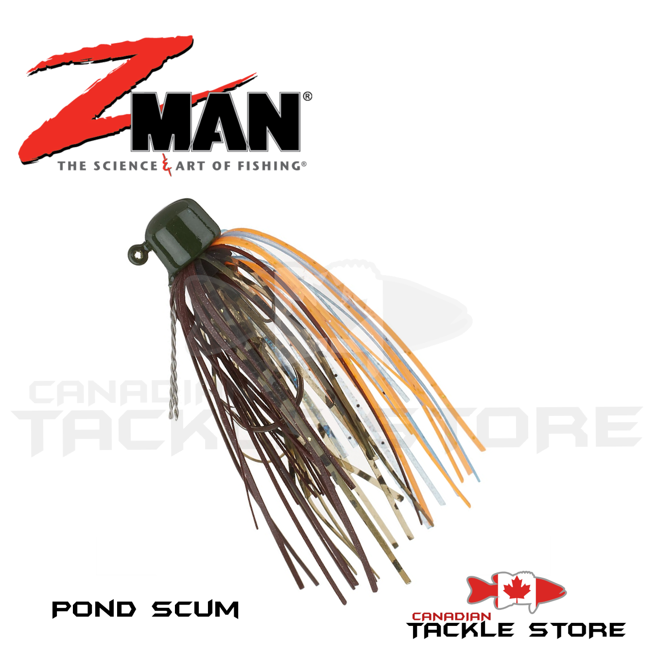  Z-MAN Shroom Z Micro Finesse Jigs, 1/8 oz, Black/Blue
