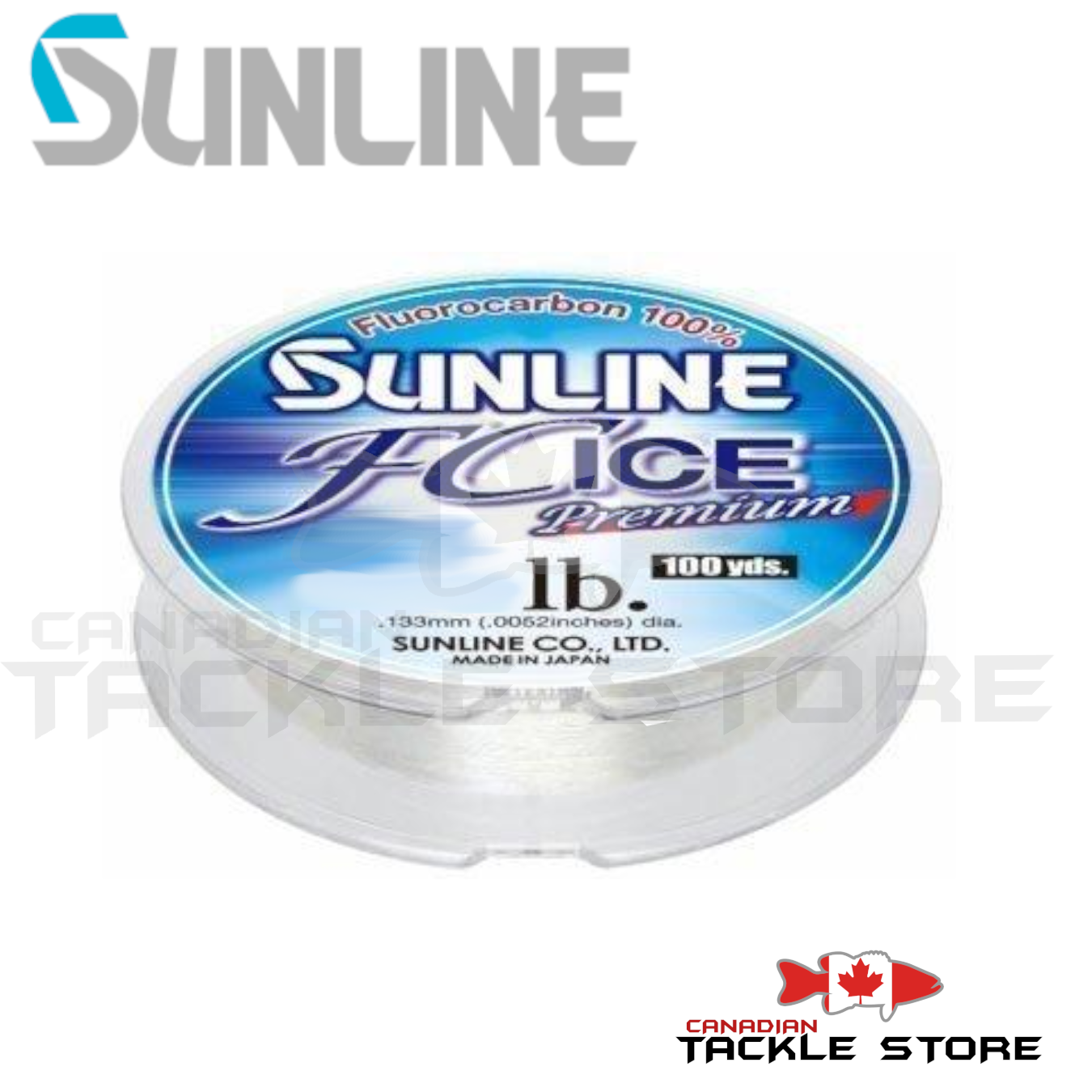 BLUEWING 100% Pure Fluorocarbon Fishing Line 50yd 50lb Fishing