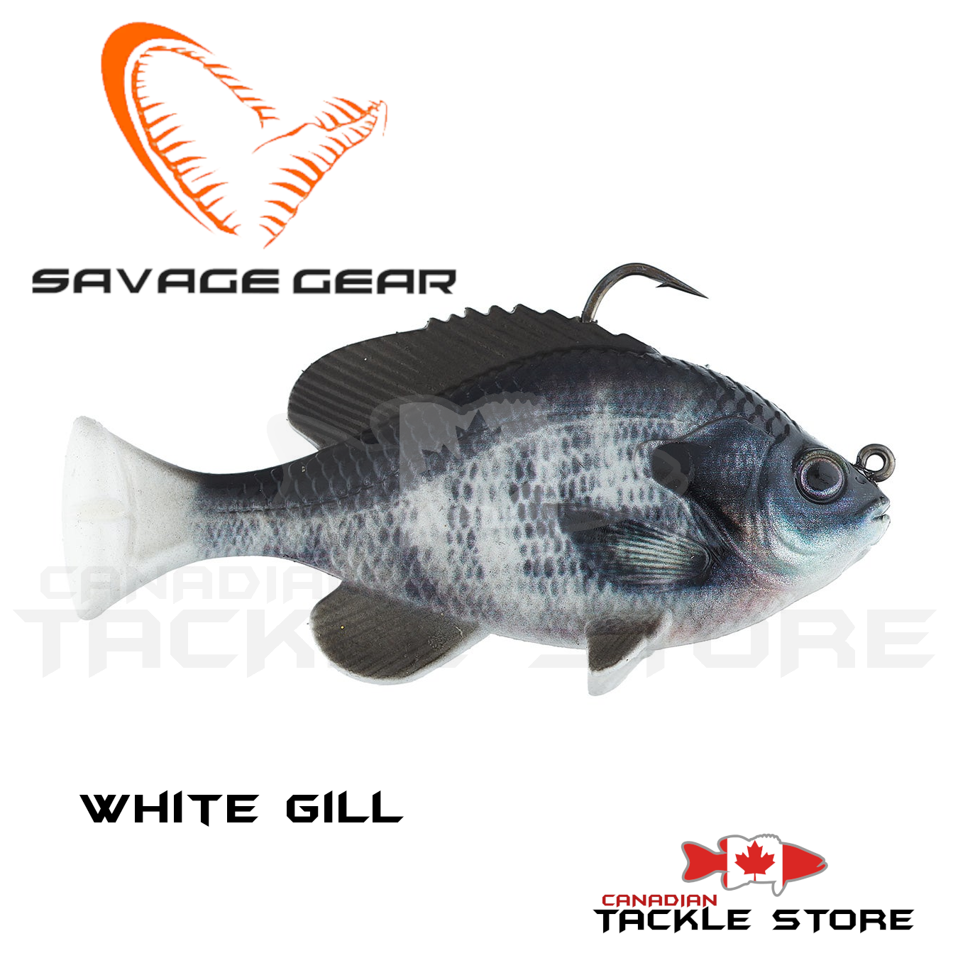 Savage Gear Pulse Tail Trout RTF - Ghost Trout - 8in