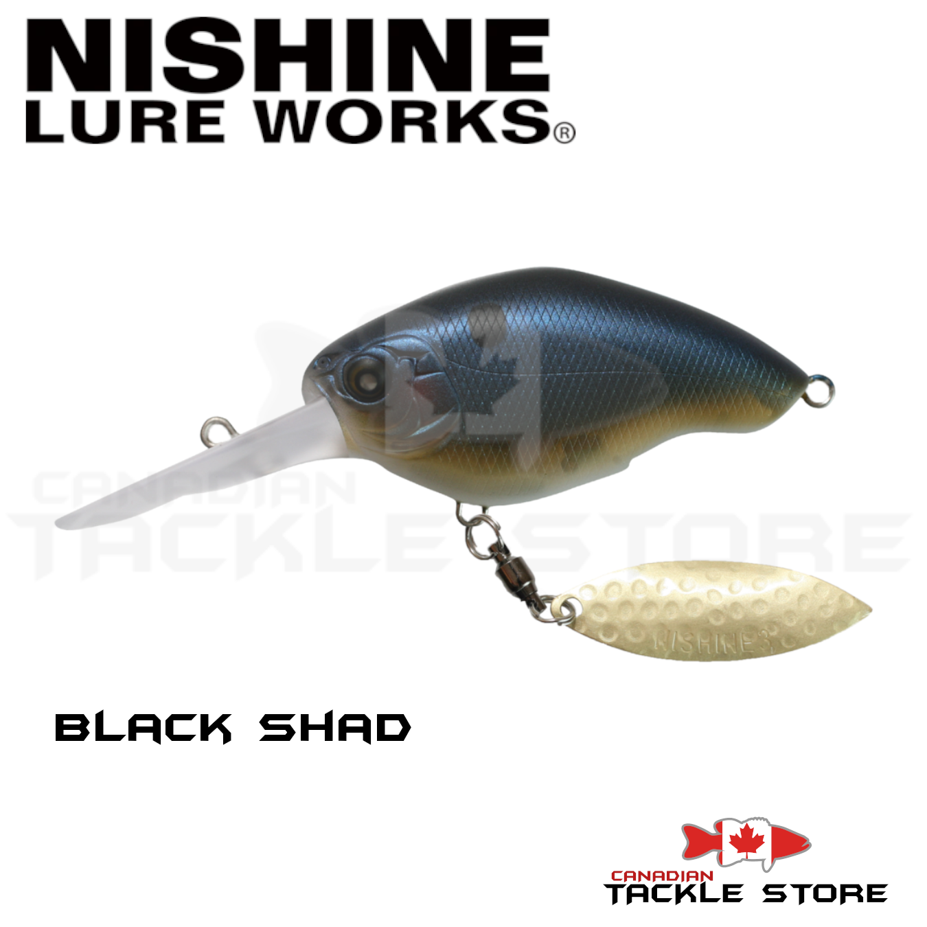 Norman NMDLN139 Professional Edge Deep Little N Diving Lure, Black Splat,  Topwater Lures -  Canada
