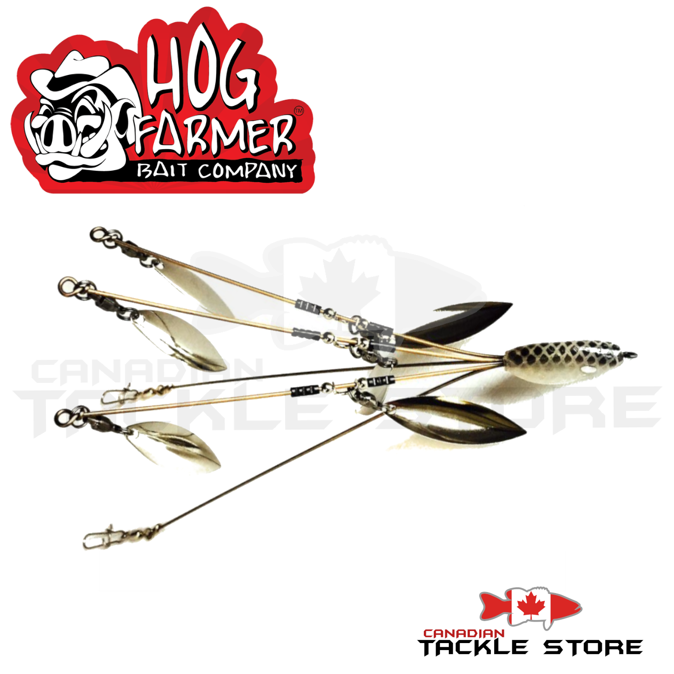 Buy Alabama Rig for Bass Fishing Lure Bait 5 Arms Umbrella A-Rig Swimbait  with 4 Willow Leaf Blades for Trout Perch Walleye Freshwater/Saltwater Boat  Trolling and More Online at desertcartOMAN