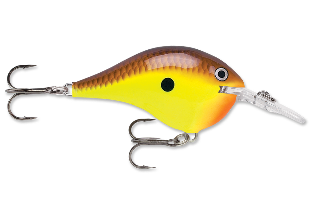 Rapala Dives-To Series 10 Chartreuse Brown