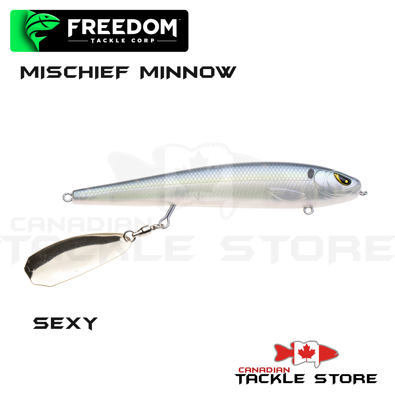 Freedom Tackle Mischief Minnow Sexy / 5.5