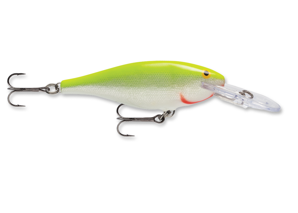 Rapala Shad Rap 05 Silver Fluorescent Chartreuse